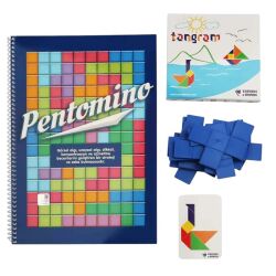 Curious Genius Orjinal Pentomino Oyun Seti Tangram Hediyeli - Bal Toys & Akıl Oyunları