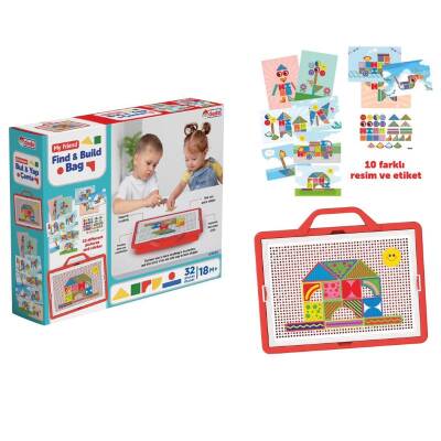 Dede Toys Arkadaşım Bul ve Yap Çanta - 4