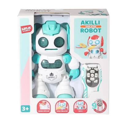 Disk Atan Akıllı Oyuncak Robot Kumandalı Programlanabilir - 2