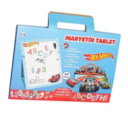 Hot Wheels Manyetik Tablet 64 Parça - Dıy Toy