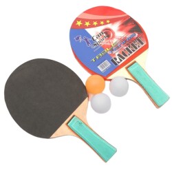 Masa Tenisi Seti 2 Masa Tenisi Raketi+3 Pinpon Topu - Can Oyuncak