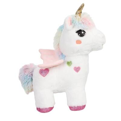 Oyuncak Büyük Boynuzlu Peluş Unicorn 55 Cm - 5