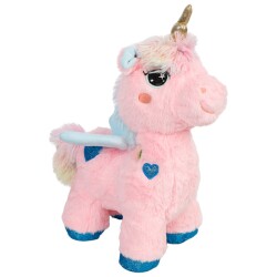 Oyuncak Büyük Boynuzlu Peluş Unicorn 55 Cm - 6