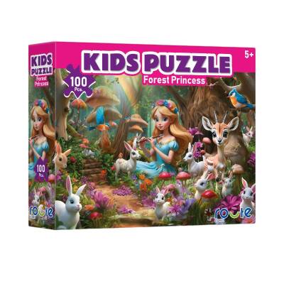 Route Kids Puzzle 100 Parça Çocuk Puzzle Ormanda Prenses - 1