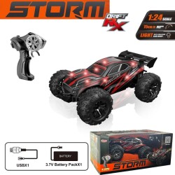 Vrd Uzaktan Kumandalı Full Fonksiyon Şarjlı 1:24 Storm Off Road Işıklı Araba 2.4Ghz - Vardem Oyuncak