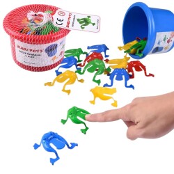 Zuzu Zıp Zıp Kurbağa Zıplayan Kurbağalar Kovalı - Zuzu Toys